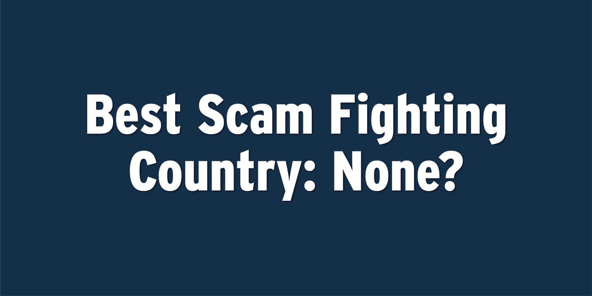 Consumer and expert survey reveals: No Country is Good at Fighting Online Scams
