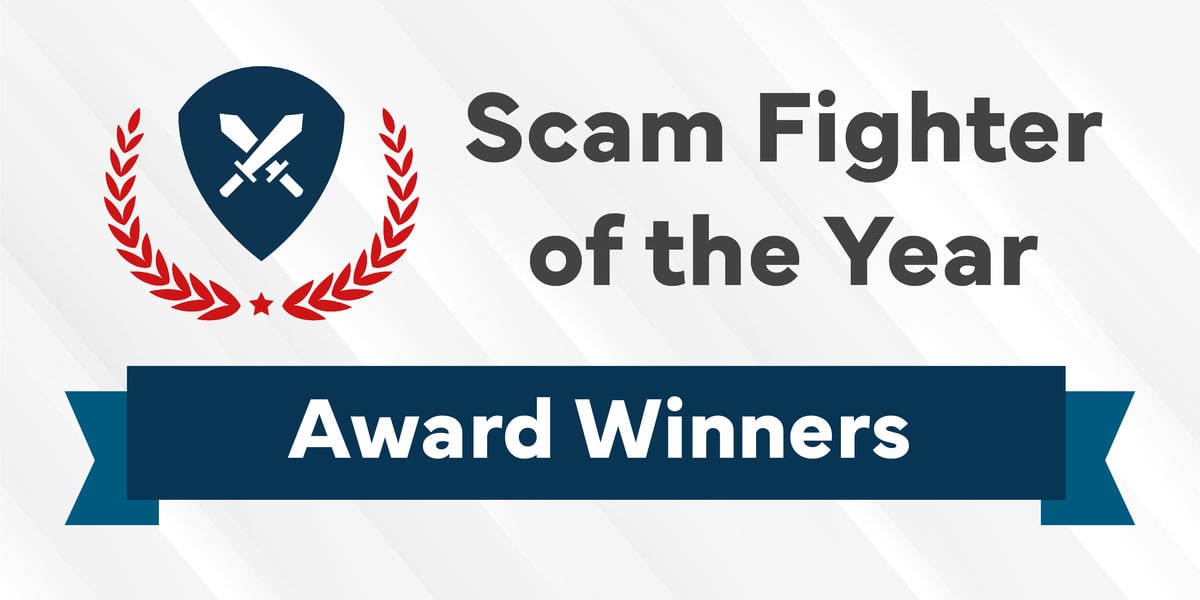 Celebrating Champions in the Fight Against Scams: Winners of the Scam Fighter of the Year Awards!