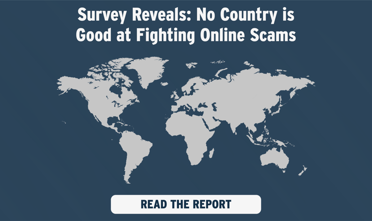 Survey Reveals: No Country is Good at Fighting Online Scams [GASA Newsletter - January 2023]