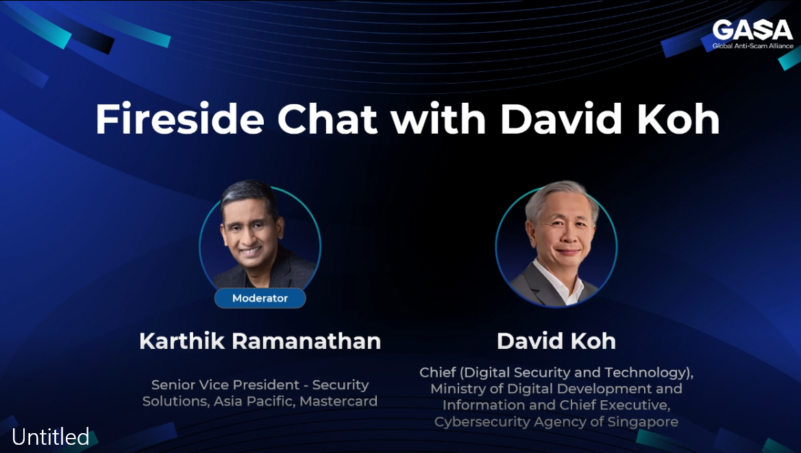 Video Fireside Chat with David Koh, Chief Digital Security and Technology, Ministry of Digital Development and Information and Chief Executive Cybersecurity Agency of Singapore - GASS Asia Summit 2024