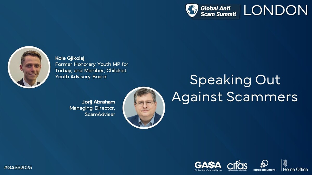 Speaking Out Against Scammers | Global Anti-Scam Summit London 2025