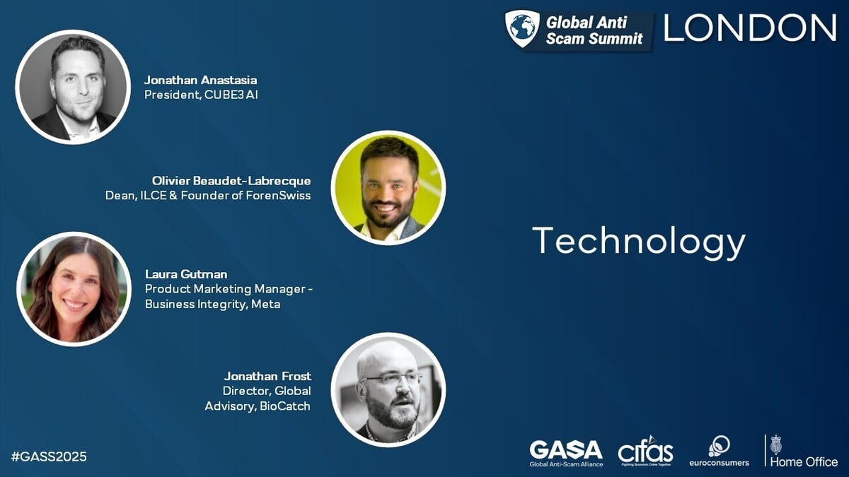 Using Technology to Tackle Scams | Global Anti-Scam Summit London 2025