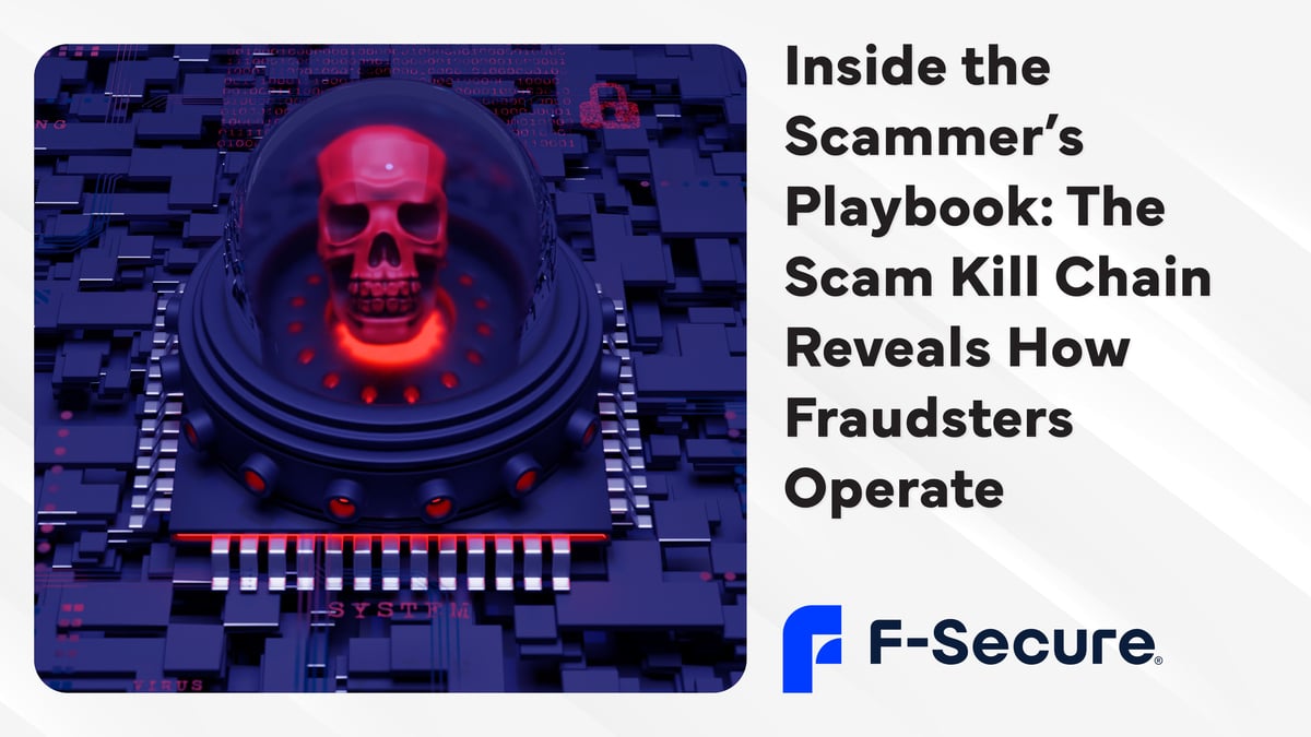 Behind Enemy Lines: F-Secure Reveals How Scammers Operate with New Scam Kill Chain