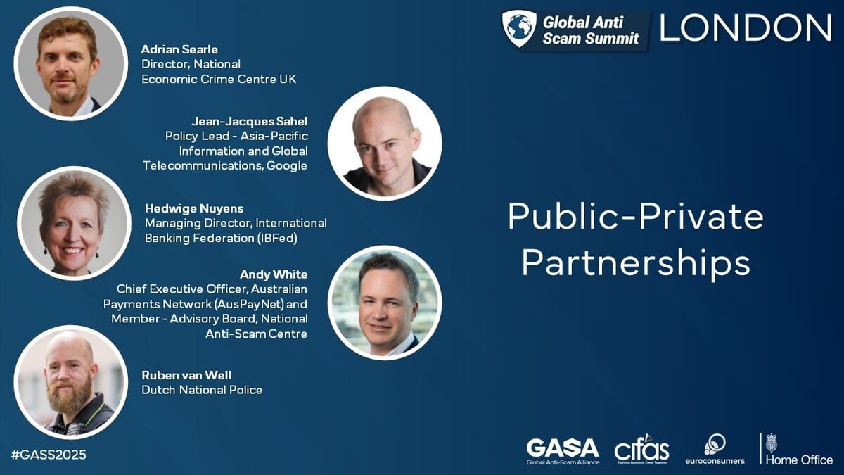Public-Private Partnerships – Global Anti-Scam Summit London 2025