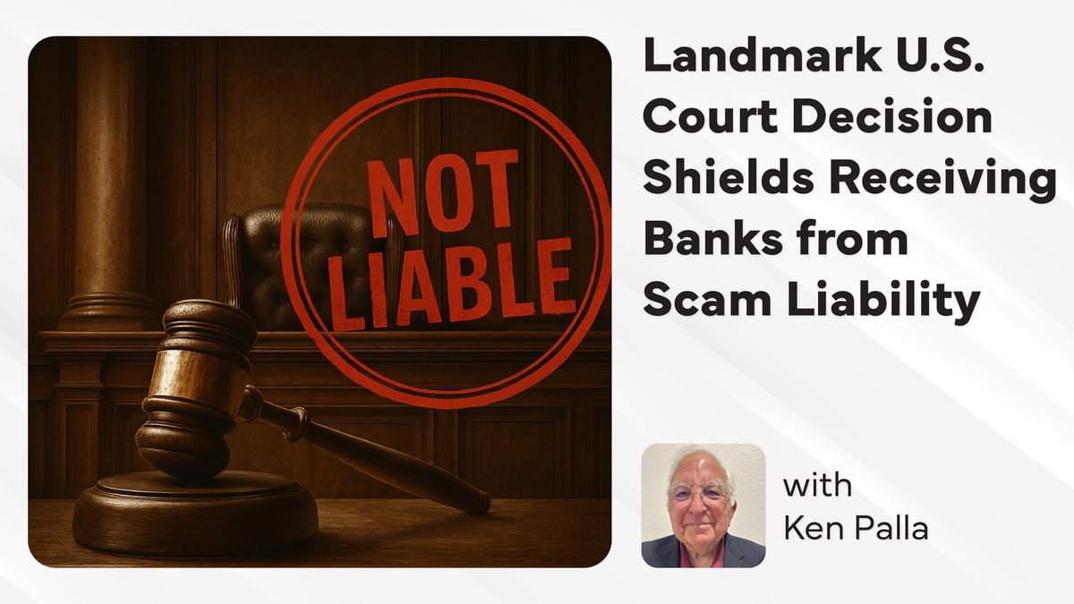 US Appeals Court Ruling: Receiving Banks Not Liable to Scam Victims