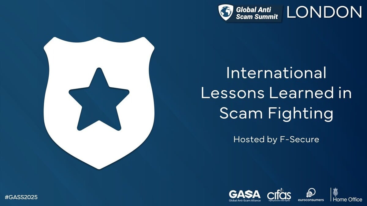 International Lessons Learned in Scam Fighting | Global Anti-Scam Summit London 2025