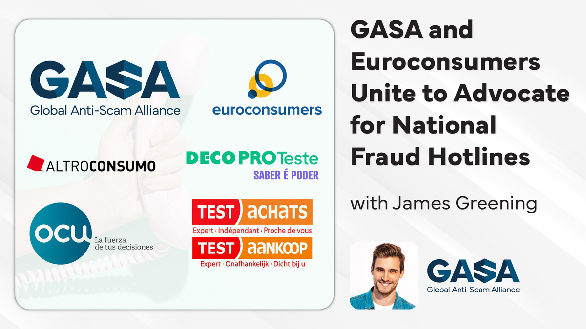 GASA and Euroconsumers Unite to Advocate for National Fraud Hotlines