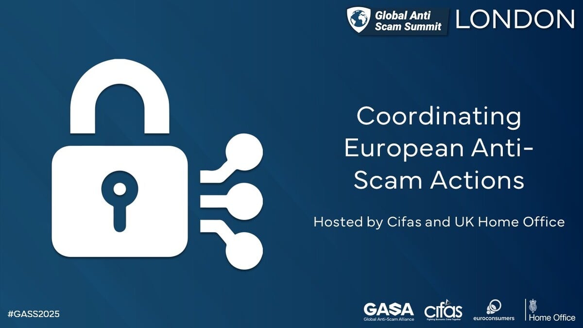 Coordinating European Anti-Scam Actions | Global Anti-Scam Summit London 2025