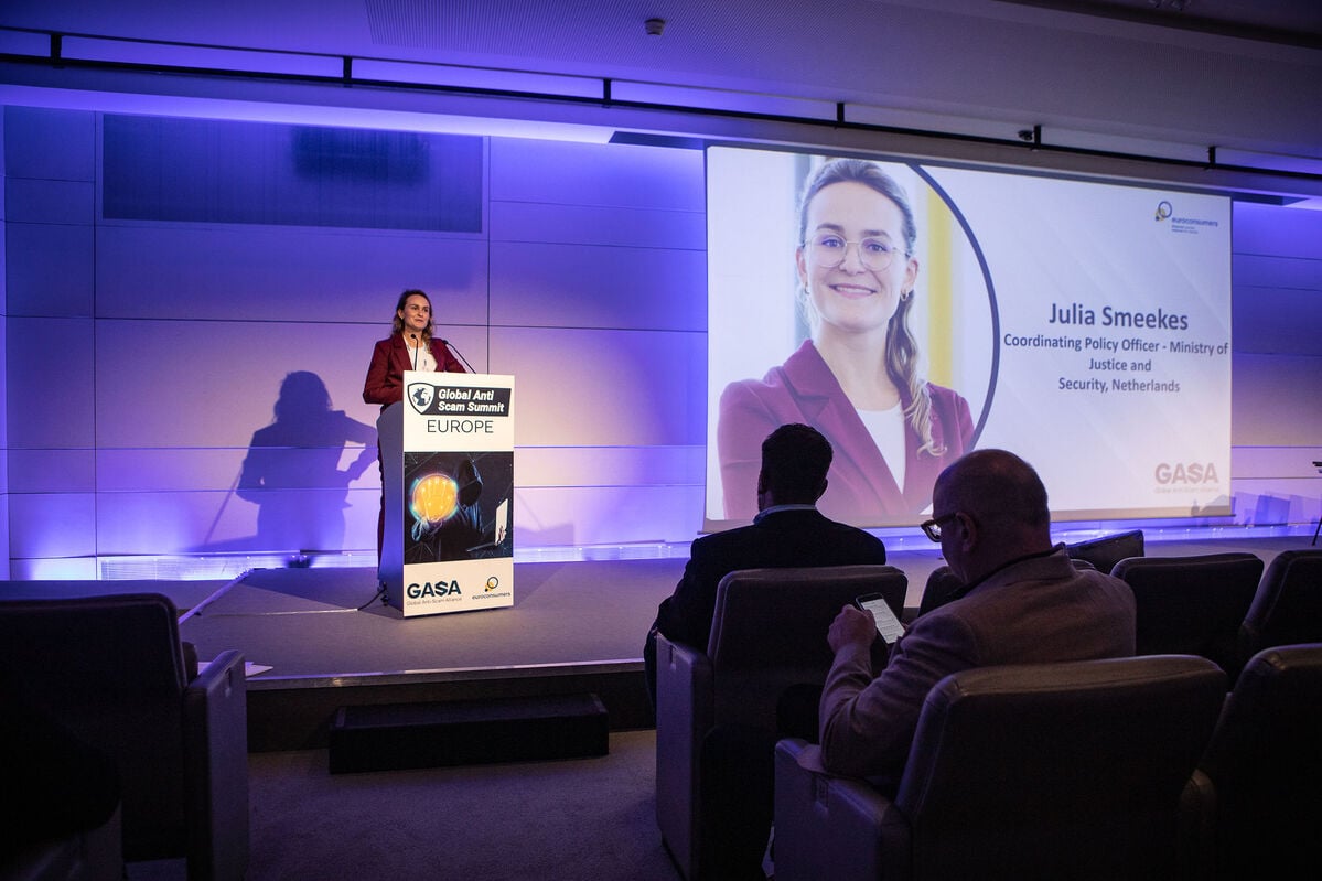 The Dutch Integrated Approach to Online Fraud, Julia Smeekes, Dutch Ministry of Justice and Security - Global Anti-Scam Summit Europe 2024